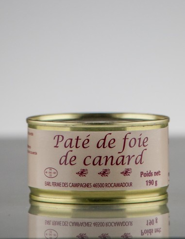 Pâté de foie gras 190g