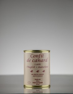 Confit de canard 1 Aile (manchon et magret)