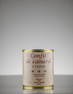 Confit de canard 2 cuisses 2p 2