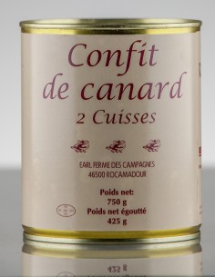 Confit de canard 2 cuisses 2p