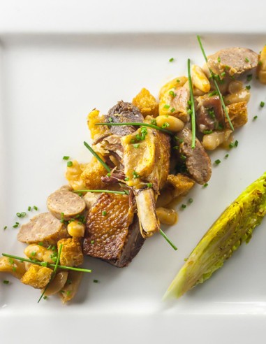 Cassoulet au confit de canard 960g 2p