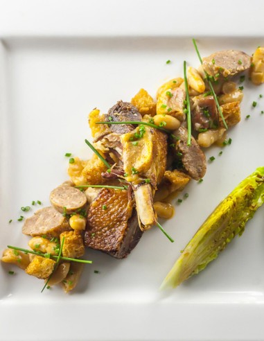 Cassoulet au confit de canard 1,2kg 3p